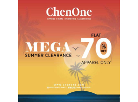 ChenOne Mega Summer Sale FLAT 70% OFF
